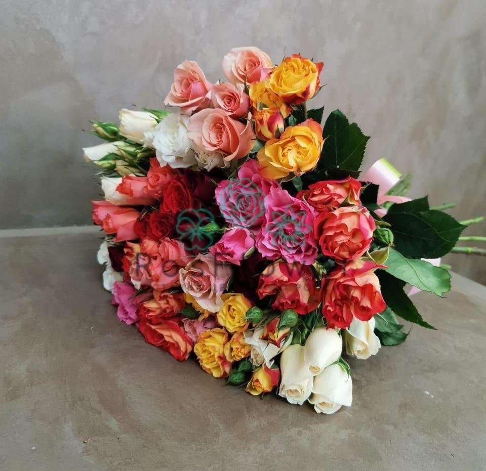 Букет цветов из: Розы в Баксаненке