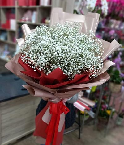 Букет цветов из: Гипсофила в Баксаненке
