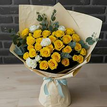 Букет цветов из:  Розы в Баксаненке