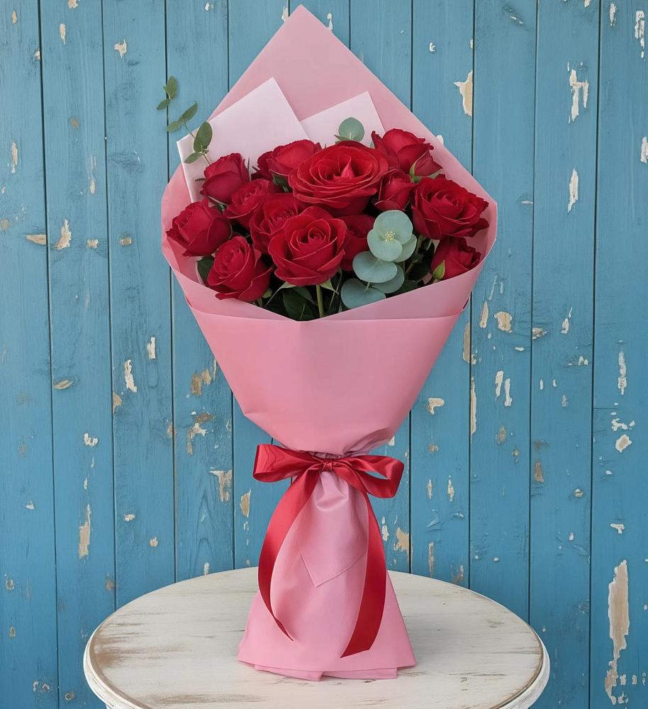 Букет цветов из: Розы в Баксаненке