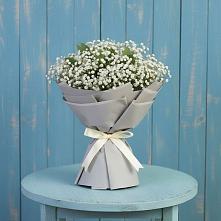 Букет цветов из:  Гипсофила в Баксаненке