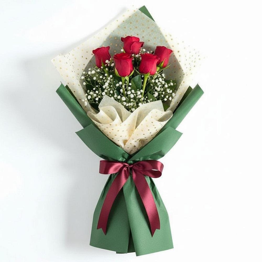 Букет цветов из: Розы в Баксаненке