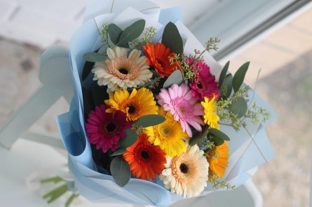 Букет цветов из: Герберы в Баксаненке