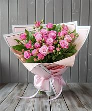 Букет Розовый кустик #REPLACE_PRED# Баксаненке