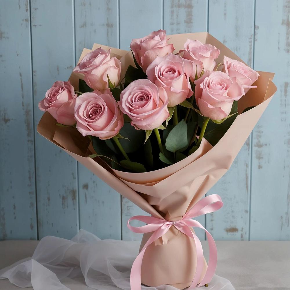 Букет цветов из: Розы в Баксаненке