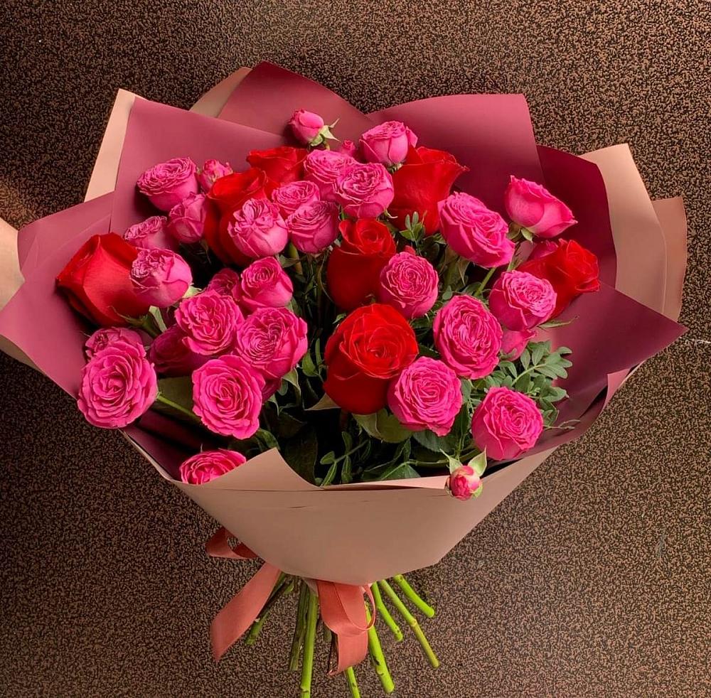 Букет В объятьях нежности в Баксаненке