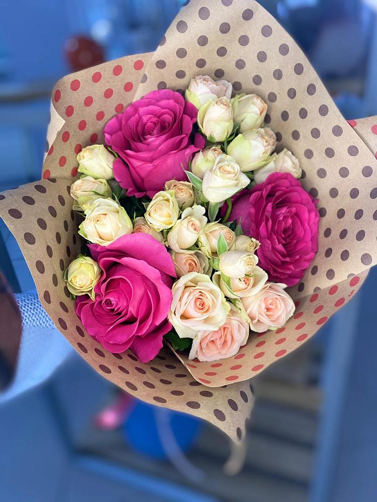 Букет цветов из: Розы в Баксаненке