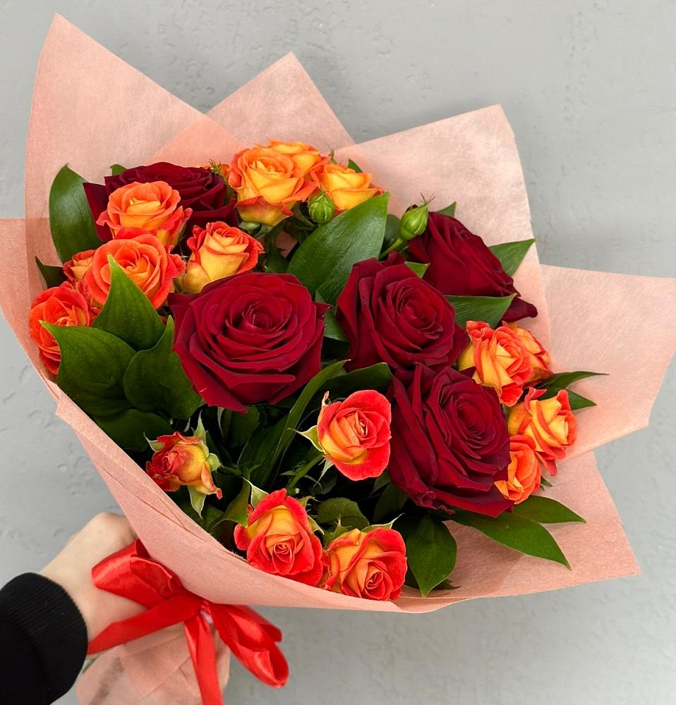 Букет Любовь и восторг в Баксаненке