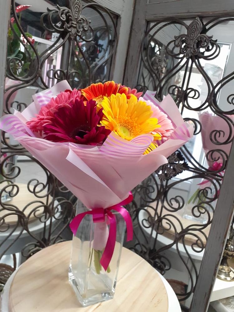 Букет цветов из: Герберы в Баксаненке