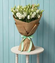 Букет цветов из:  Лизиантусы #REPLACE_PRED# Баксаненке