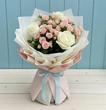 Букет цветов из:  Розы в Баксаненке