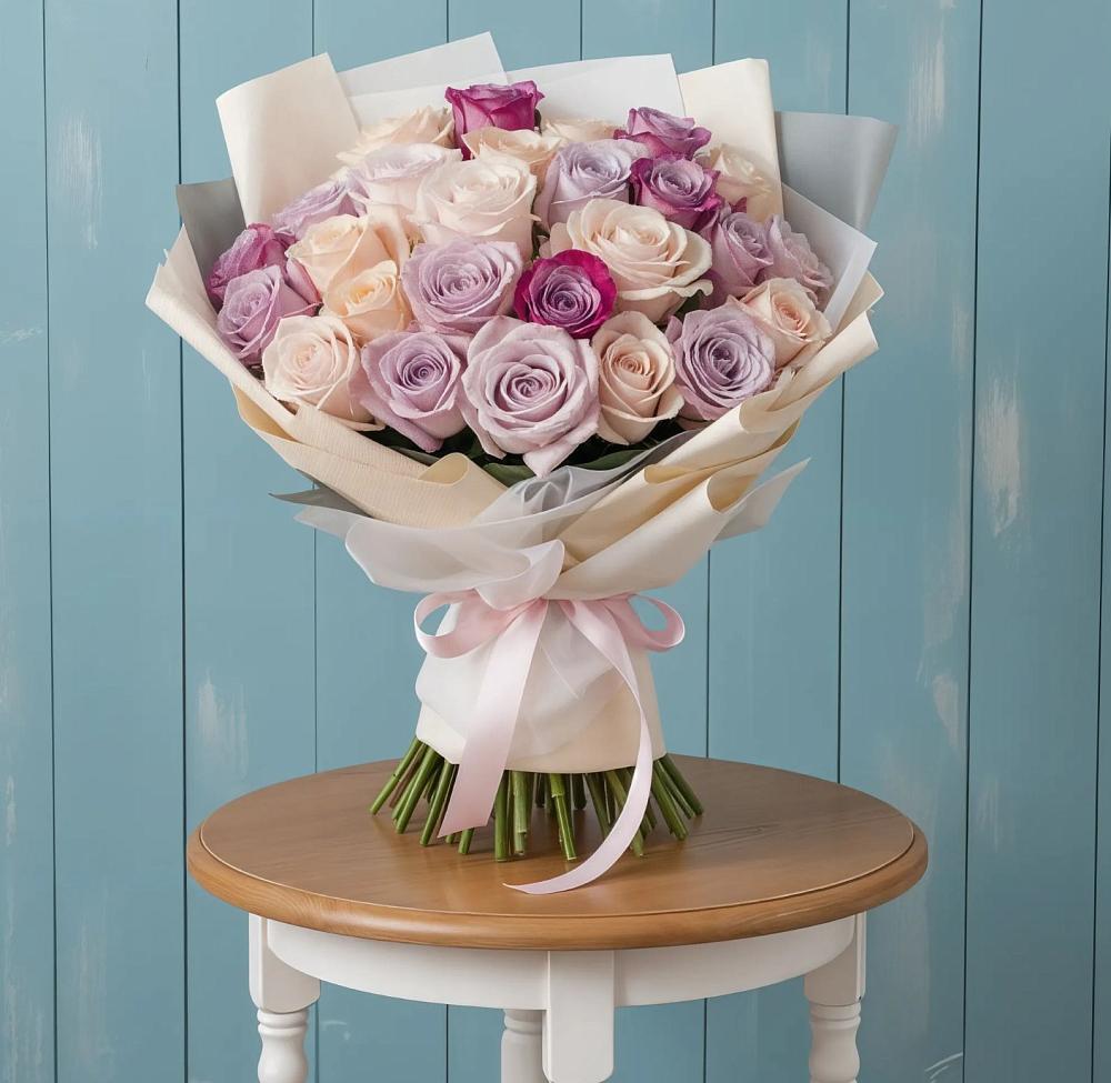 Букет цветов из: Розы в Баксаненке