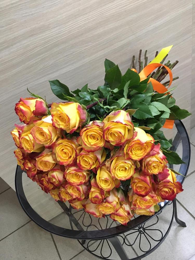 Букет Желтые розы в Баксаненке