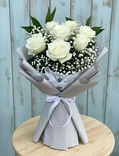 Букет цветов из:  Розы в Баксаненке