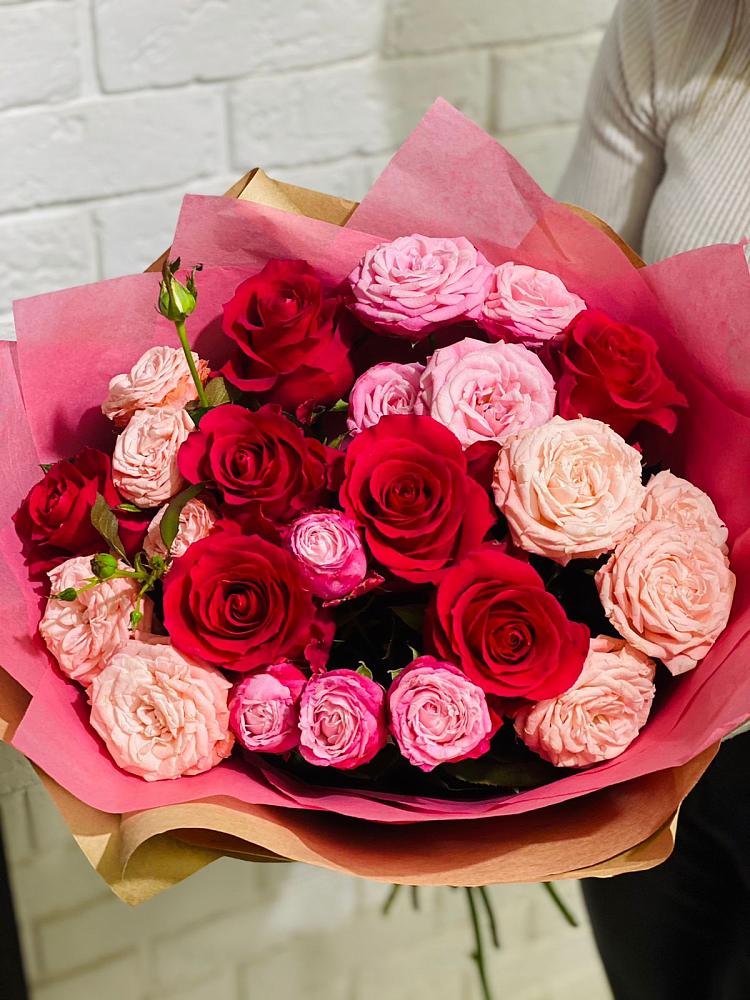 Букет цветов из: Розы в Баксаненке