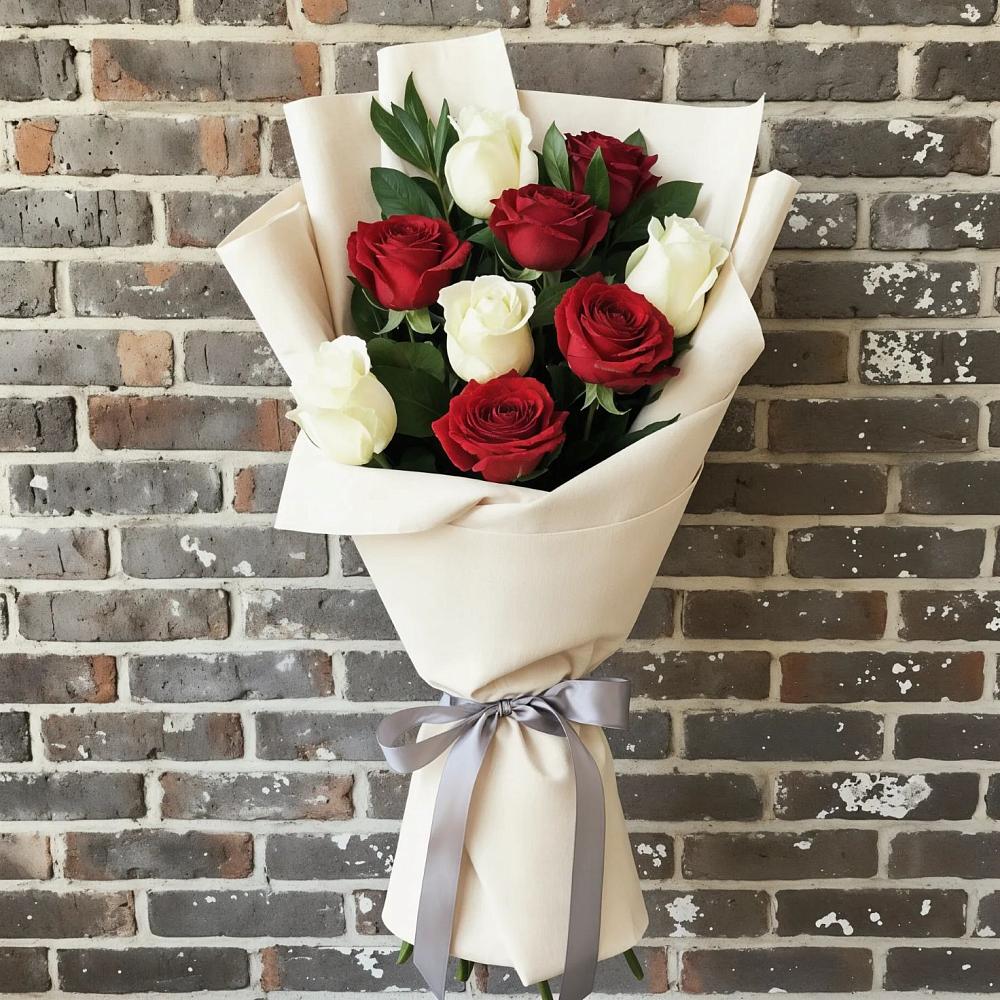 Букет цветов из: Розы в Баксаненке