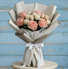 Букет цветов из:  Розы #REPLACE_PRED# Баксаненке