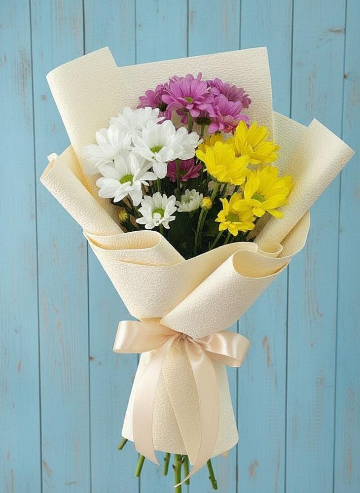 Букет цветов из: Хризантемы в Баксаненке