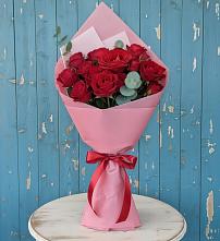 Букет цветов из:  Розы #REPLACE_PRED# Баксаненке