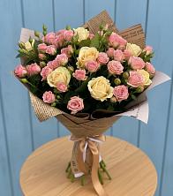 Букет цветов из:  Розы в Баксаненке