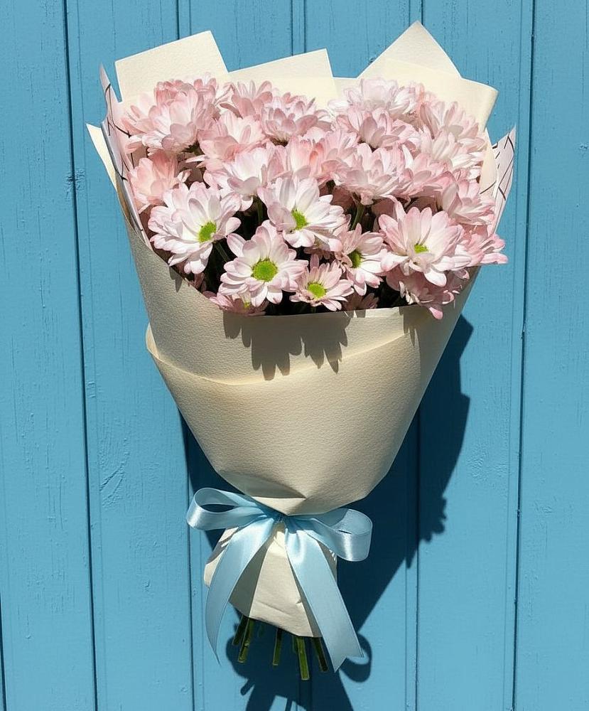 Букет цветов из: Хризантемы в Баксаненке