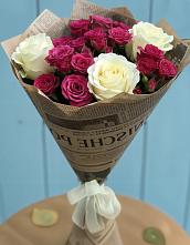 Букет цветов из:  Розы в Баксаненке