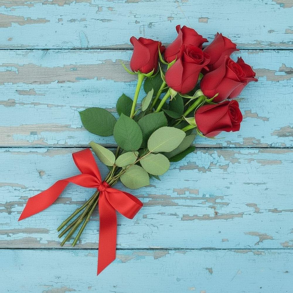 Букет Красные розы в Баксаненке