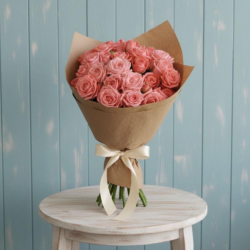 Букет цветов из: Розы в Баксаненке