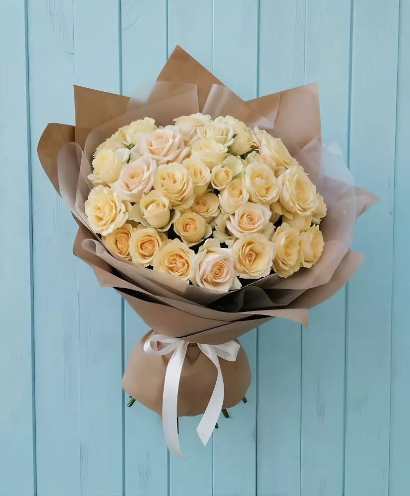 Букет Кремовое облако в Баксаненке