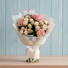Букет цветов из:  Розы #REPLACE_PRED# Баксаненке