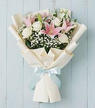 Букет цветов из:  Лилии в Баксаненке