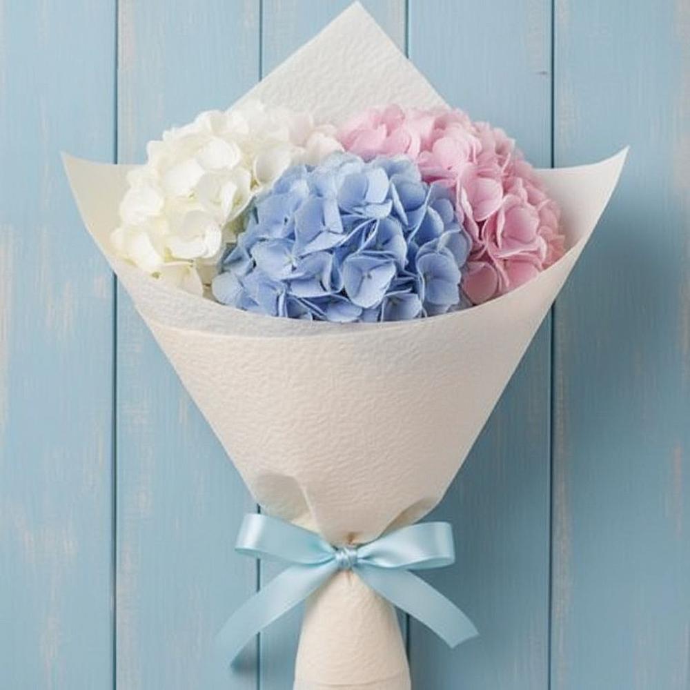 Букет цветов из: Гортензия в Баксаненке