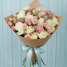 Букет цветов из:  Розы в Баксаненке